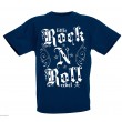 Dragstrip Kids Crew  T`Shirt - Little Rebel Navy